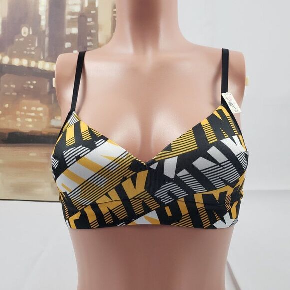 VS Multicolor PINK Logo Comfy Sports Lightly Lined - Picture 1 of 4